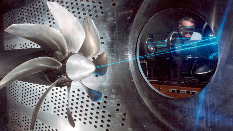 Illustration for article titled 28 Gorgeous Wind Tunnels That Will Blow You Away